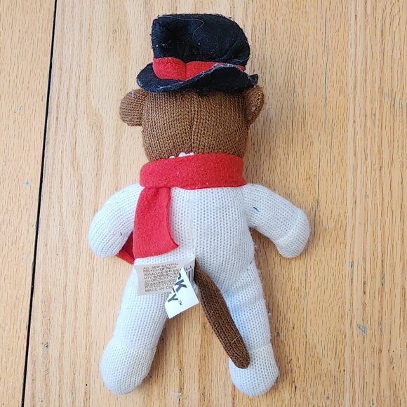 DanDee Sock Monkey Stuffed Animal Toy - Picture 16 of 16